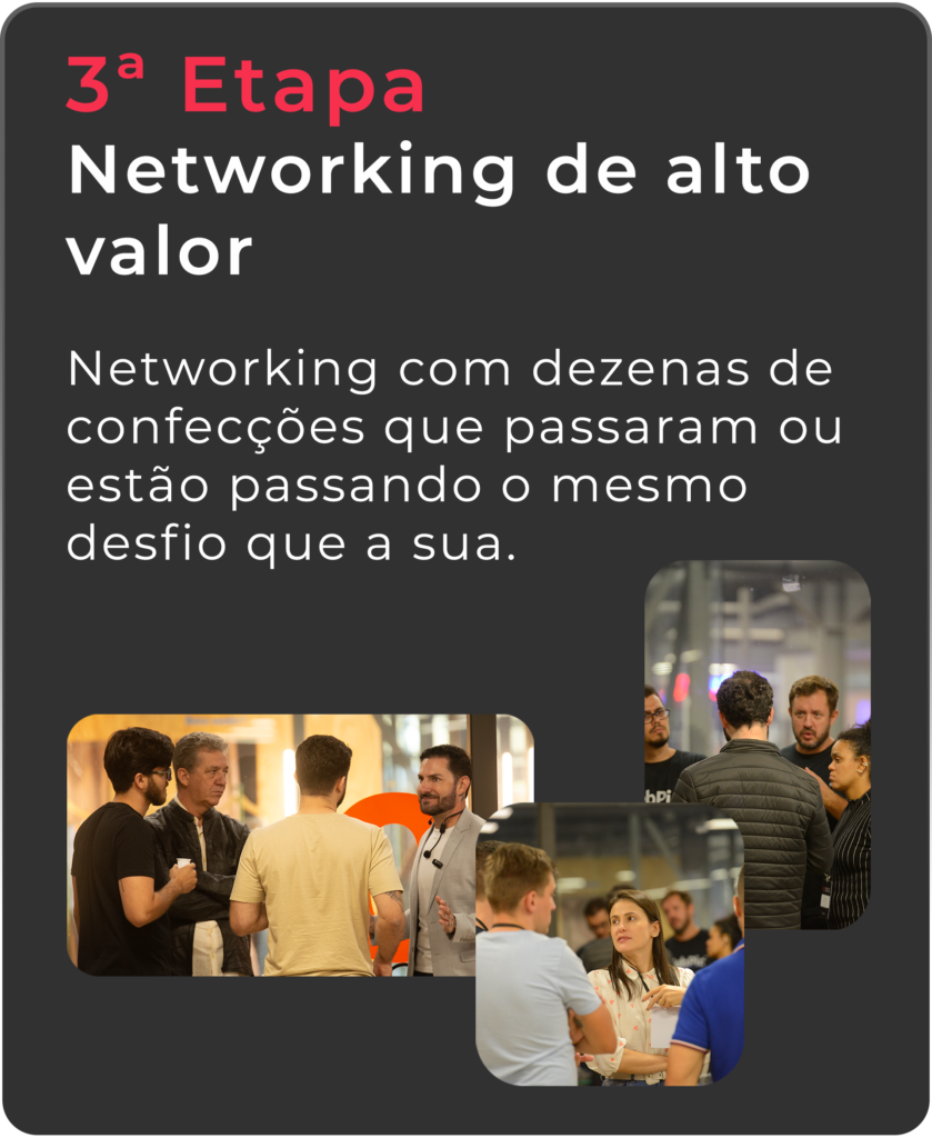 Networking entre Confecção