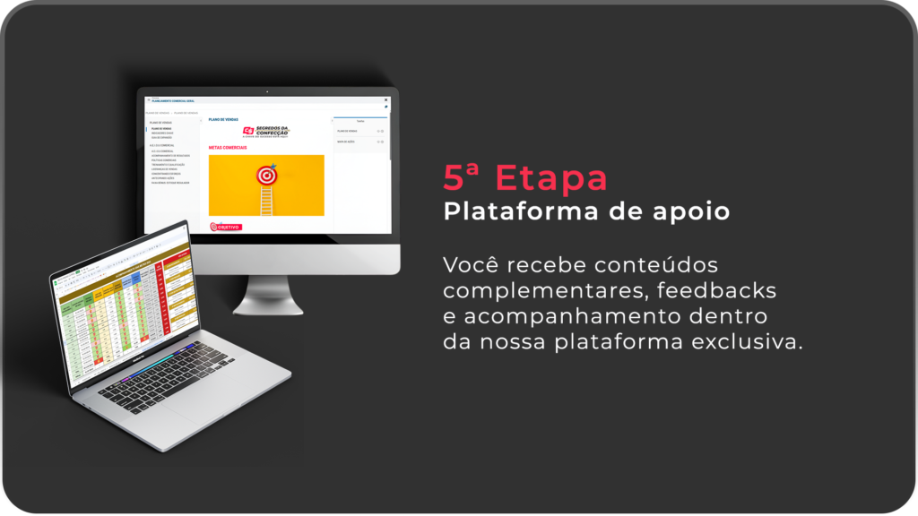 Plataforma de apoio para Confecção