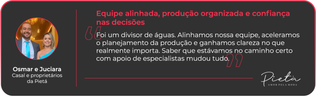 Organizar Produção na Confecção