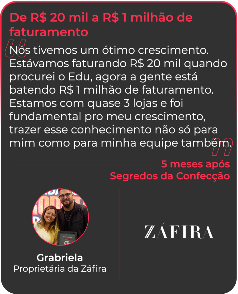Aumentar faturamento na Confecção